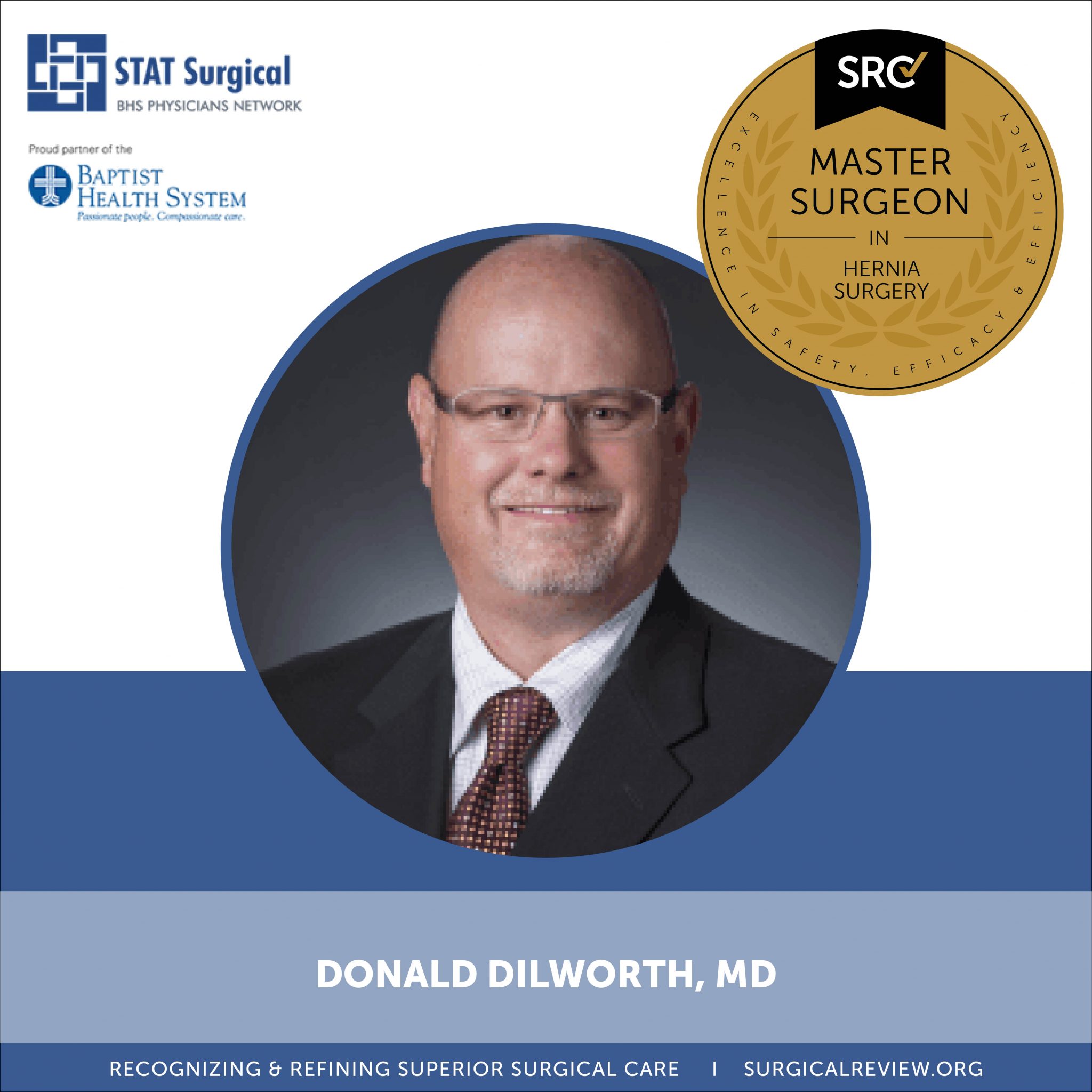 Donald Dilworth, MD SRC Surgical Review Corporation