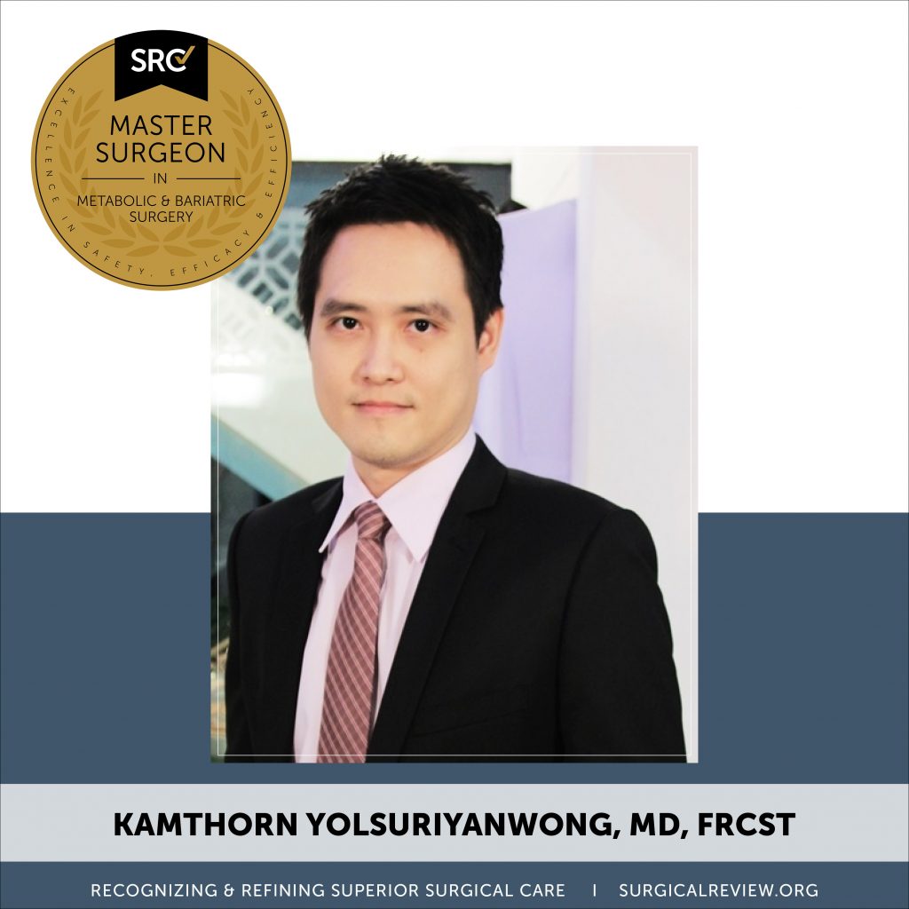 Kamthorn Yolsuriyanwong, MD, FRCST