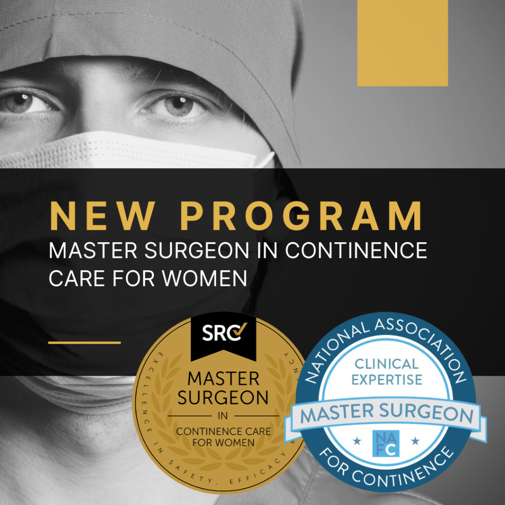 Master Surgeon in Continence Care for Women