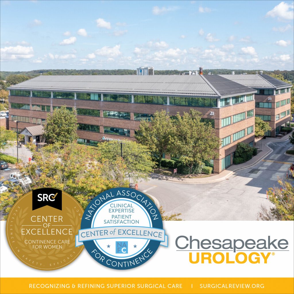 The Continence Center, Andrew M. Shapiro Center of Excellence, Chesapeake Urology